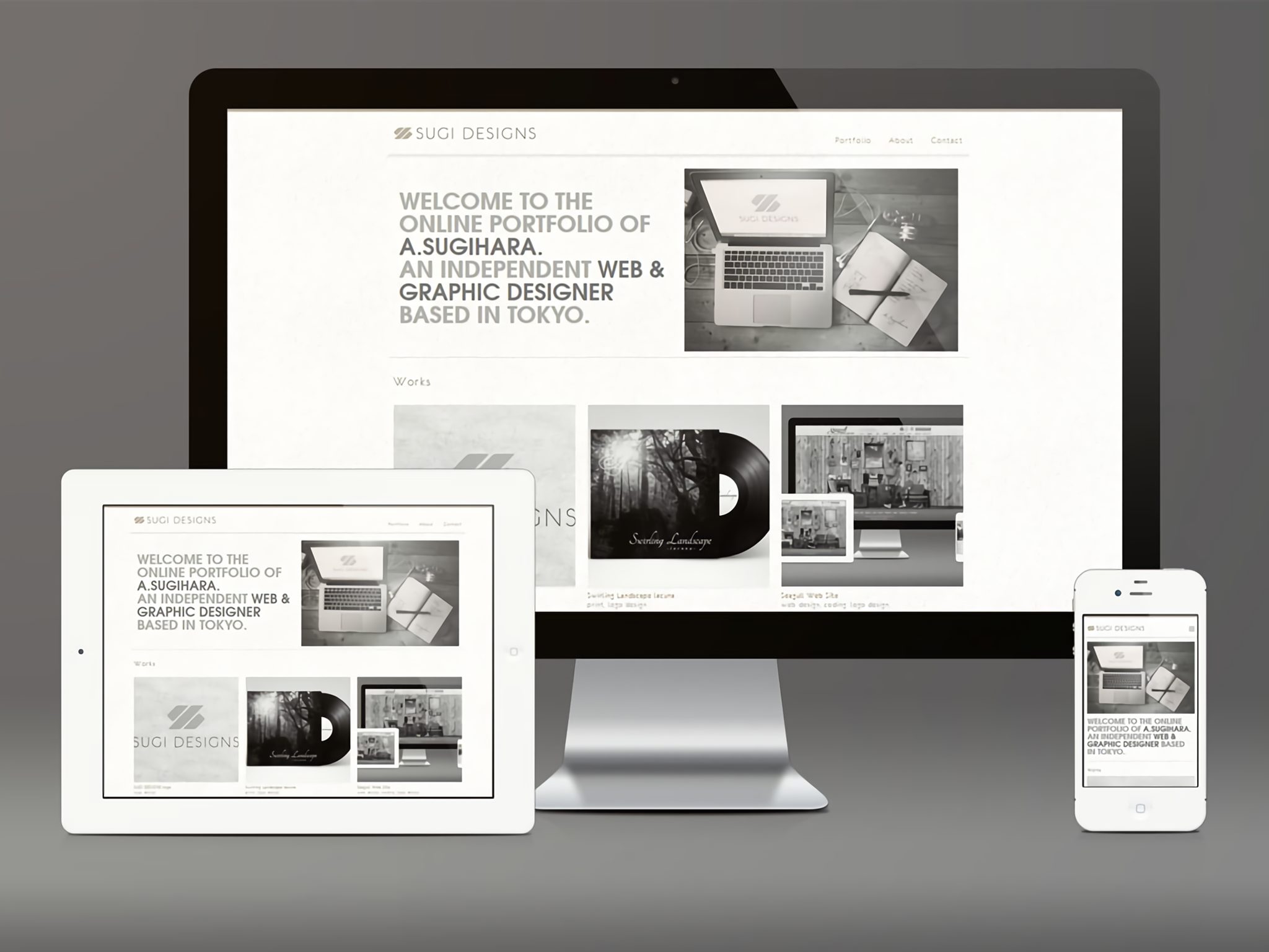 SUGI DESIGNS WEB SITE