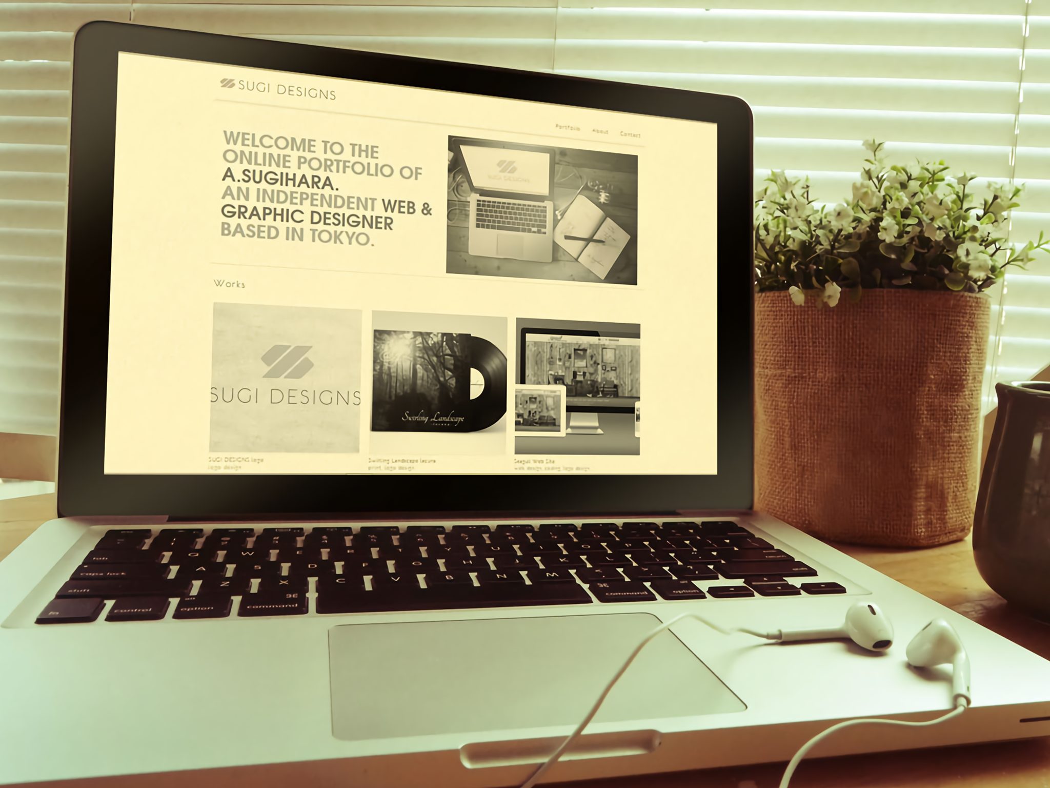SUGI DESIGNS WEB SITE